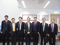 Delegation from Shenzhen University: The delegation visits the Institute of Space and Earth Information Science